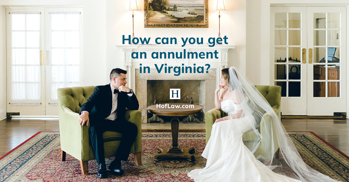 How can you get an annulment in Virginia?